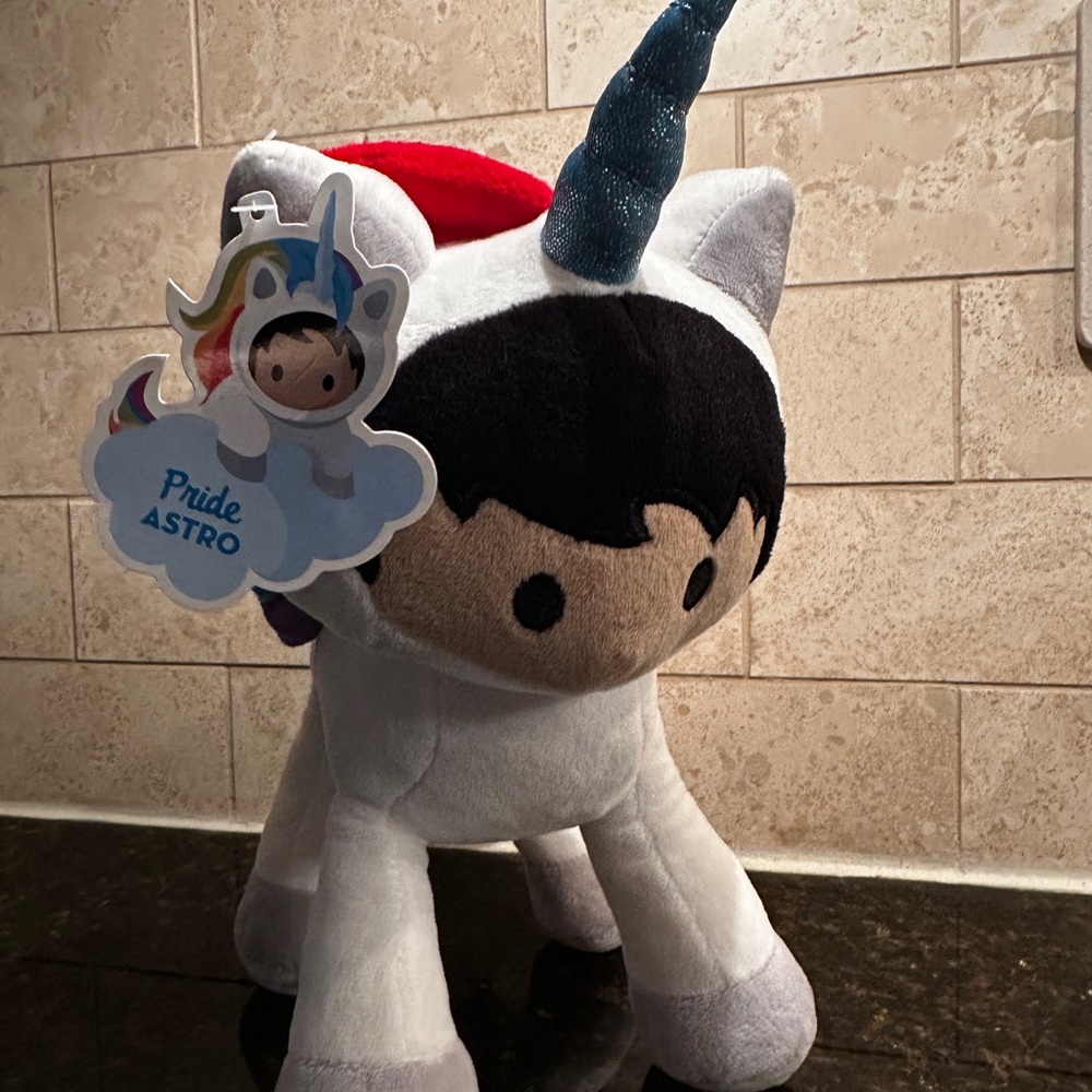 Salesforce Pride Astro The Rainbow Unicorn 12” Plush Toy